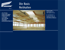 Tablet Screenshot of basis-reithallen.de
